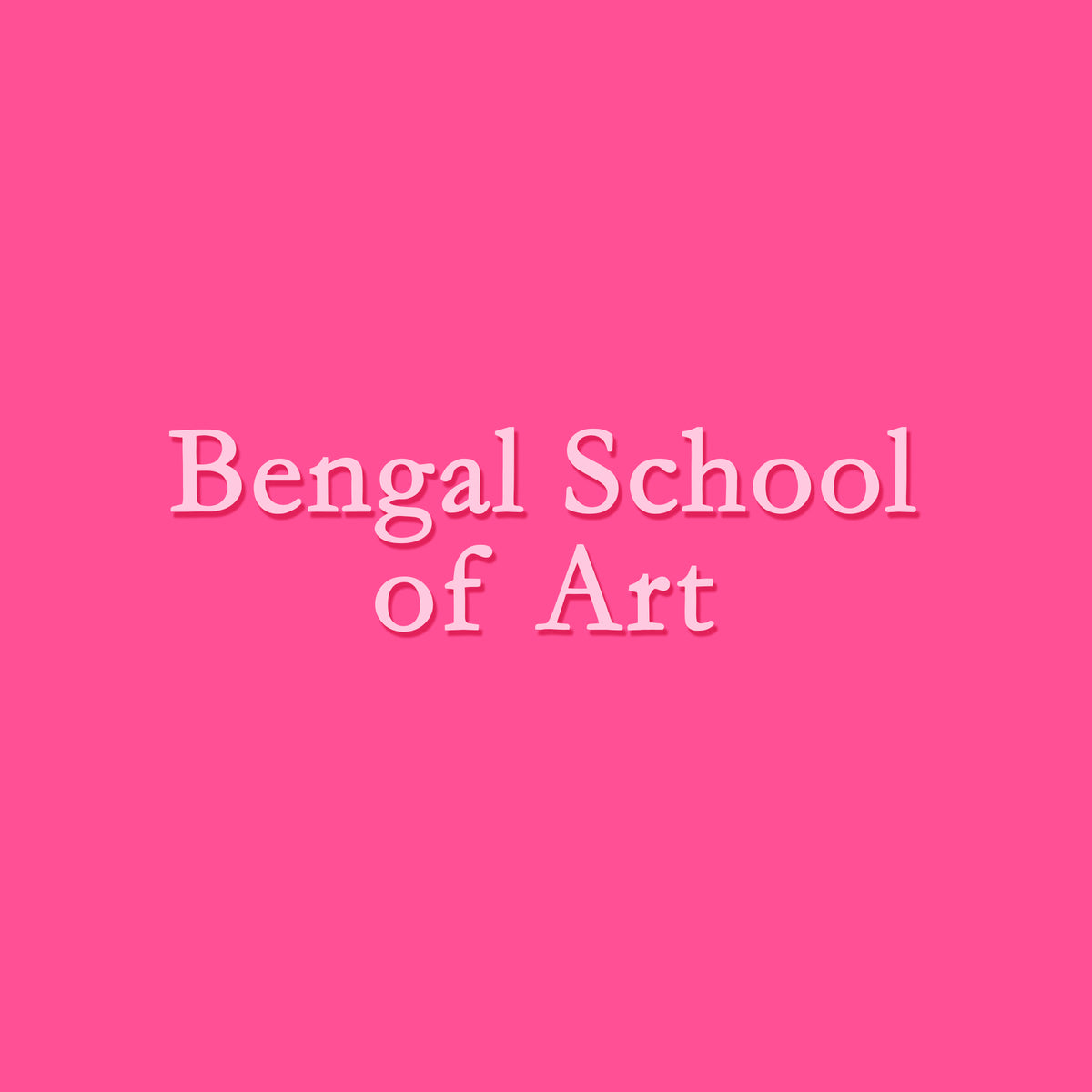 Bengal School of Art